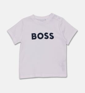 Boss Logo-crewneck Baby Bodysuit, Packshot View