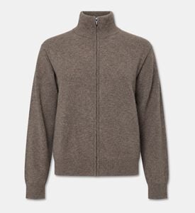 Galeries Lafayette Gilet Farell, Taupe, L, Packshot View
