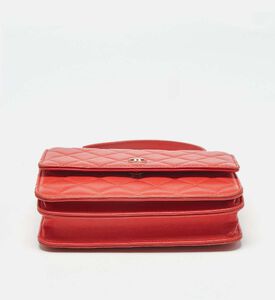 Chanel Chanel Quilted Leather Classic Wallet On Chain Preowned, Packshot View