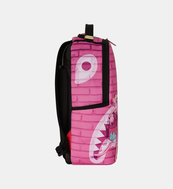 Pink Panther Grafitti Shark Backpack