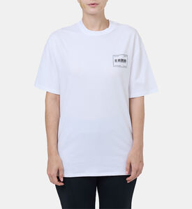 تيشيرت قطن برقعة لوغو