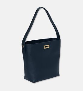 Maya.M Constructed Bucket Bag, Navy, Packshot View