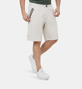 Cotton Contrasted Bermuda Shorts