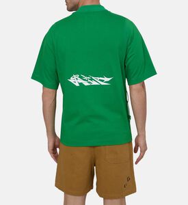 تيشيرت بحبل بنجي بطبعة