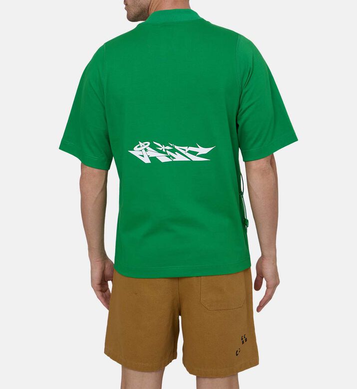 تيشيرت بحبل بنجي بطبعة