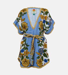 Garden Scarf Mini Dress