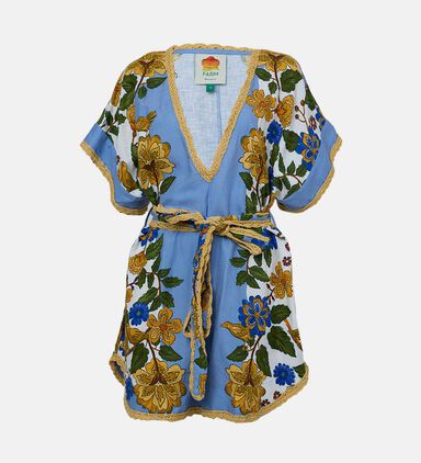 Garden Scarf Mini Dress