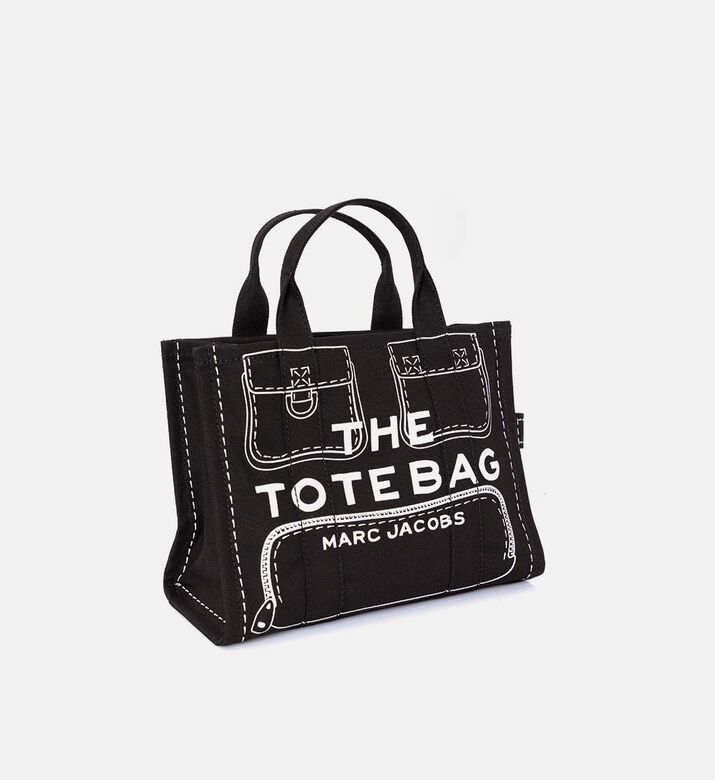 The Trompe L Oeil Cargo Canvas Medium Tote Bag