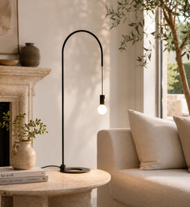 Zafferano Filo Arched Table Lamp, Packshot View