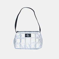 Logo-patch Quilted Hand Bag
