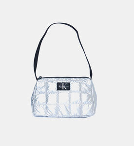 حقيبة يد مبطنة بطبعة لوغو