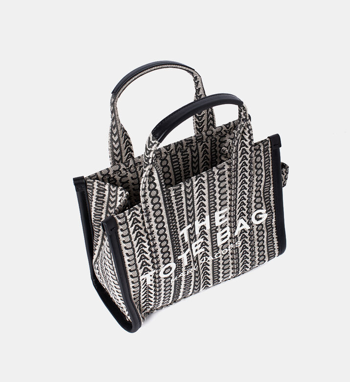 Monogram Jacquard Mini Tote Bag Monogram Jacquard Mini Tote Bag