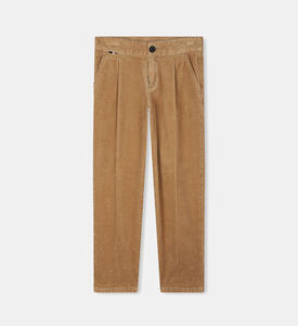 بنطال كوردوي مستوحى من الطراز القديم