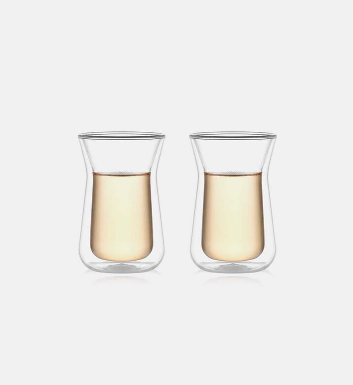 Melior Double-wall 2-piece Tea Glass Set
