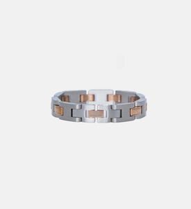 Stainless Steel Rose Gold-details Bracelet Stainless Steel Rose Gold-details Bracelet