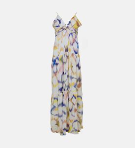 All-over Print Tiered Maxi Dress