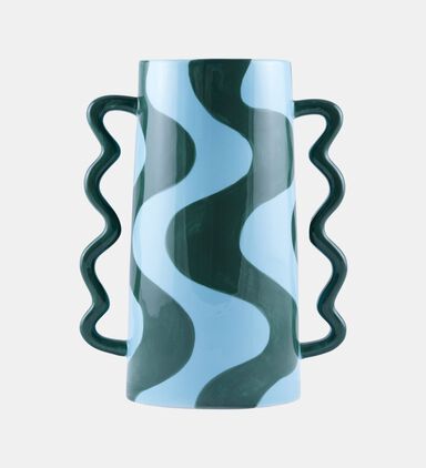 Cylindrical Two-tone Design Vase