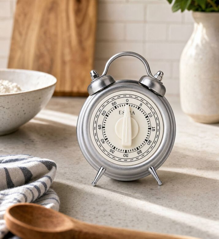 Estia Kitchen Timer Analog Clock 60 Minutes, Model View