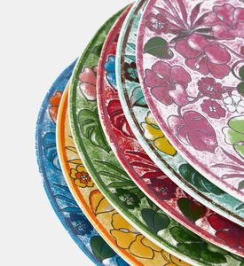 Leaves 6-piece Dinner Plates Set