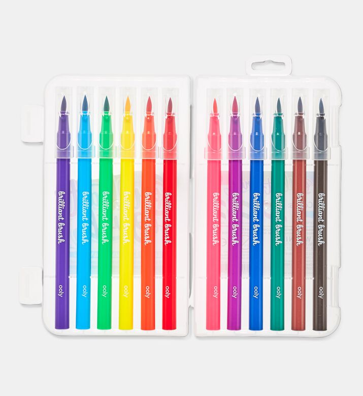 Ooly Brilliant Brush Markers, Packshot View