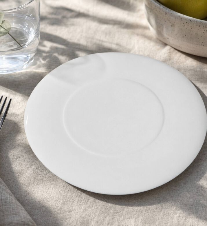 Vista Alegre Domo Dinning Plate, Model View