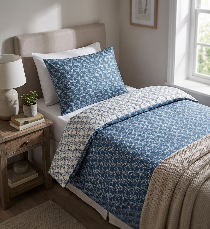 Marco Polo Monogram Duvet Cover Bed Set 140x220 Cm, Packshot View