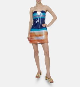 JW PEI Dress Olivia Metallic, Model View