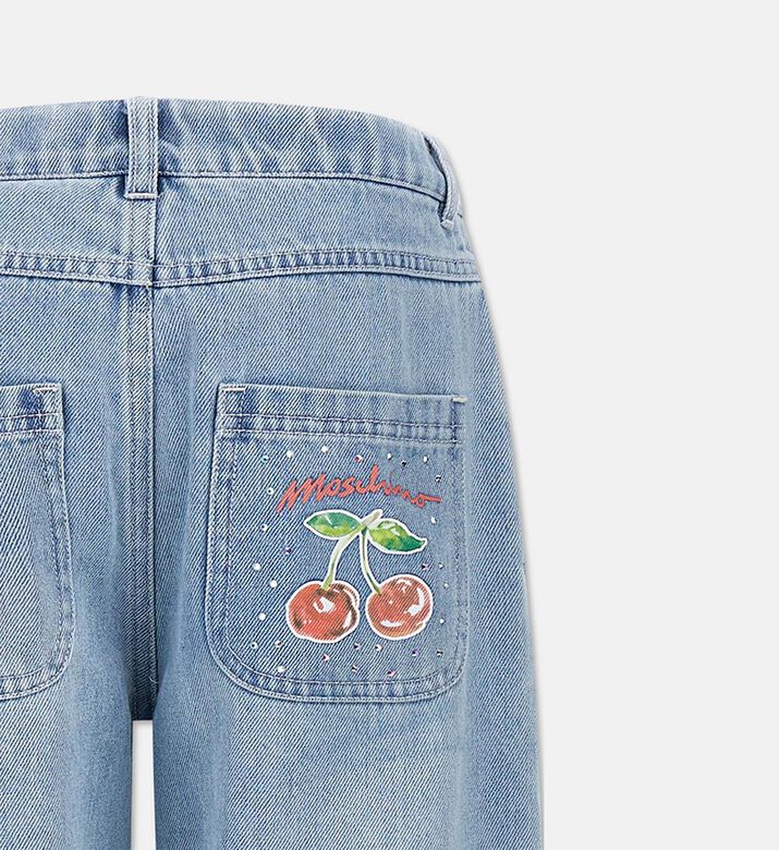 Moschino BKT Front Pleats Denim Pants, Packshot View