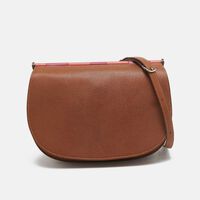 Hermes Fauve Pink Barenia Leather Saut Bag Preowned
