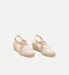 Toni Pons Terra-zr Cotton Blend Mid-wedge Closed-toe Sandal, Packshot View