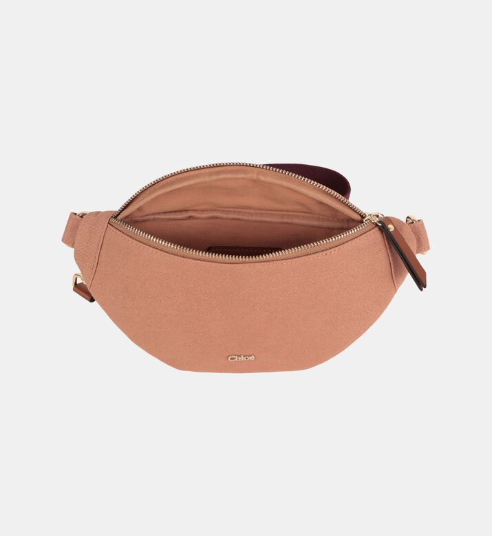 Logo-print Strap Curved Bum Bag