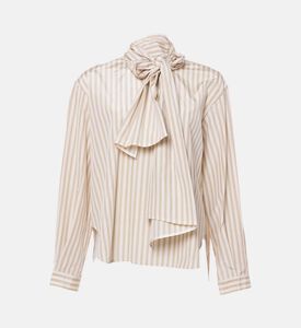 Forte-Forte Stripe Pattern Long-sleeve Shirt, Packshot View