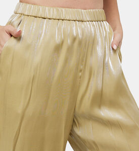 Dorado Wet-effect Palazzo Trousers