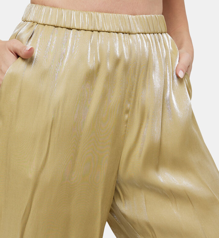 Dorado Wet-effect Palazzo Trousers Dorado Wet-effect Palazzo Trousers