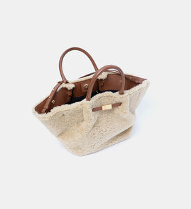 Shearling Triangular Bag