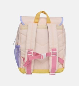 Hello Hossy Mini Candle Zip Pocket Backpack, 26x31x9-cm, Cream, Packshot View Hello Hossy Mini Candle Zip Pocket Backpack, 26x31x9-cm, Cream, Packshot View