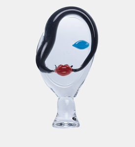 قطعة مركزية كريستالية بوجه سيدة