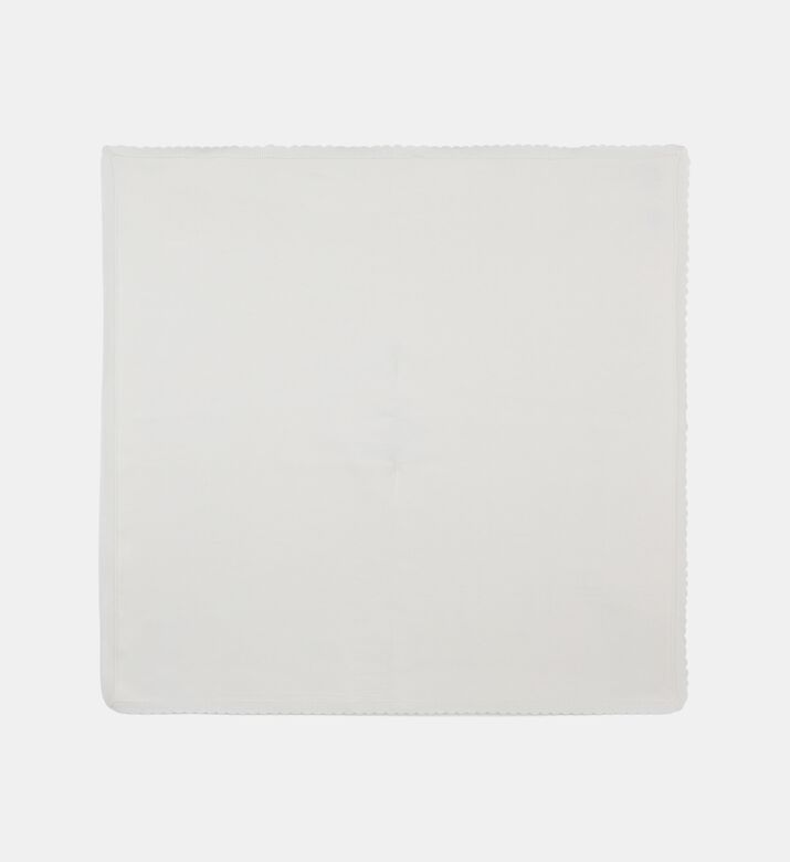 Floral-embroidery Blanket