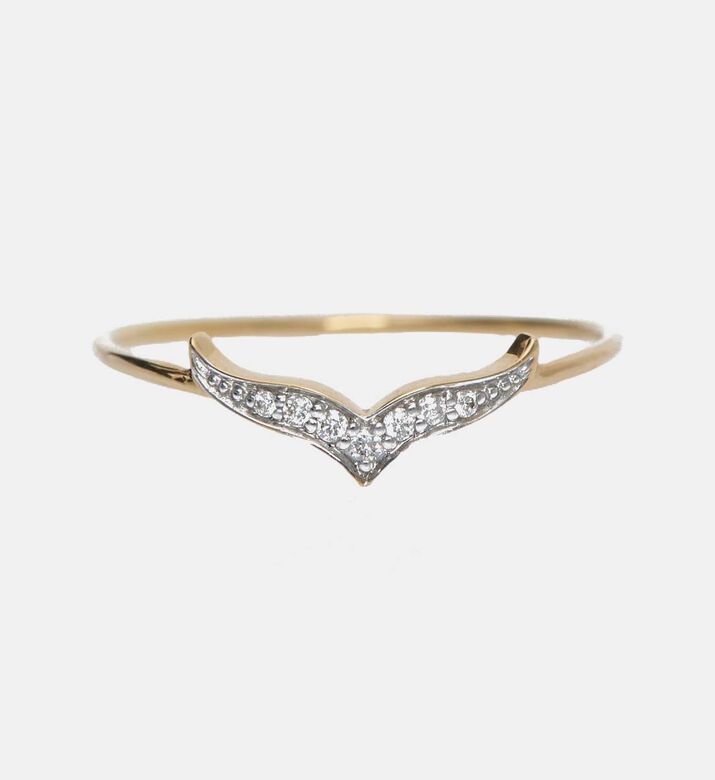 Diamond Wise Ring - 18k