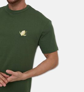 Galeries Lafayette Ts Mc Sishbro, Green, Xl, Model View