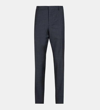 Virgin Wool Tapered Trousers