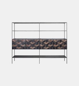 Versmissen Illusion Oak Veneer Buffet Table, Packshot View