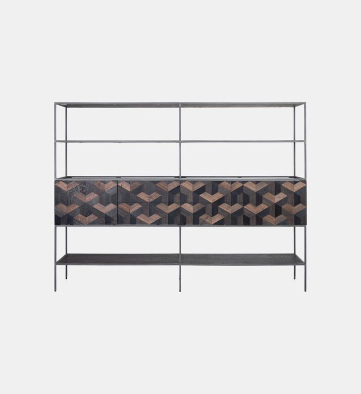 Versmissen Illusion Oak Veneer Buffet Table, Packshot View