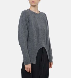Plan C Cut-out Detail Long-sleeve Sweater, Model View