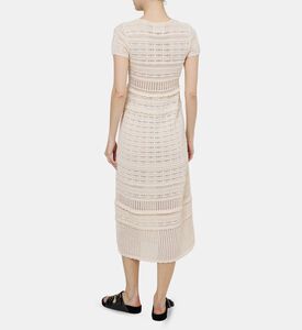 Aurore Crochet Short- Sleeve Maxi Dress