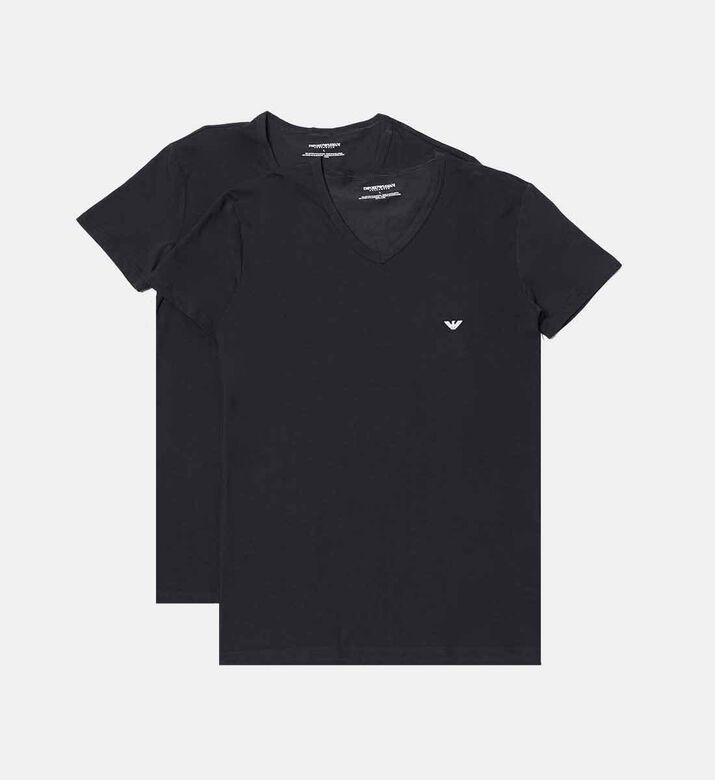 Knit Logo 2-piece T-shirts Set