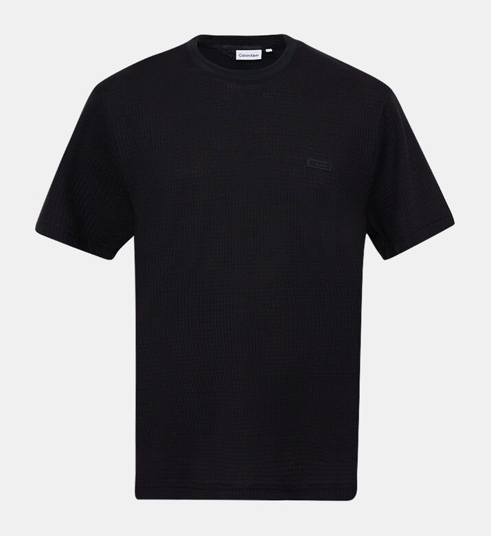 Mercerized Cotton Waffle T-shirt