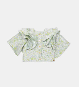 Spring Aroma Floral Blouse