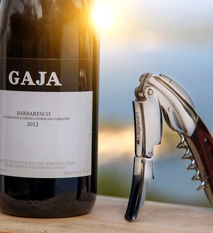 Legnoart Ghemme Stainless Steel Corkscrew, Packshot View