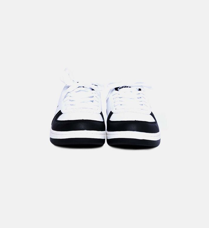 Faux Leather Logo Trainers Faux Leather Logo Trainers